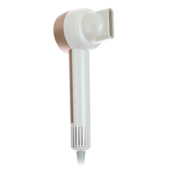 Hajszárító levegőionizátorral, arany- fehér színben