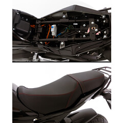 Elektromos motorkerékpár e-Flex, fekete