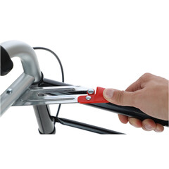 Összecsukható járókeret kerekekkel