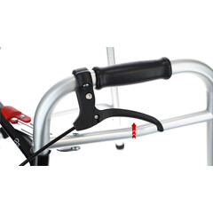 Összecsukható járókeret kerekekkel