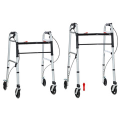 Összecsukható járókeret kerekekkel