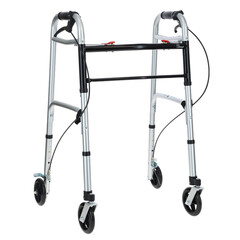 Összecsukható járókeret kerekekkel