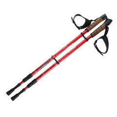 Túrabotok, piros színben