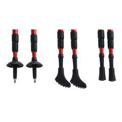 Túrabotok, piros színben