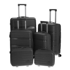 Utazóbőrönd, fekete színben