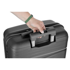 Utazóbőrönd, fekete színben