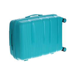 Utazóbőrönd, türkiz színben