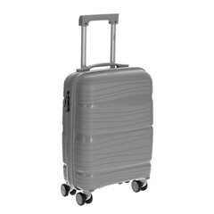 Utazóbőrönd, szürke színben