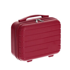 Utazóbőrönd, bordó színben