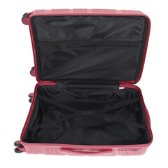 Utazóbőrönd, bordó színben