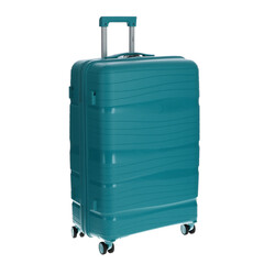 Utazóbőrönd, petrolkék színű