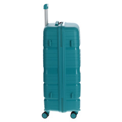 Utazóbőrönd, petrolkék színű
