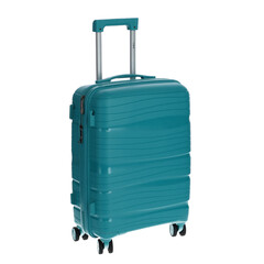 Utazóbőrönd, petrolkék színű