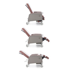 Kiültető szék, téglabarna