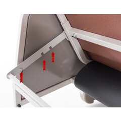 Kiültető szék, téglabarna