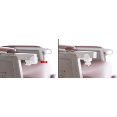 Kiültető szék, téglabarna