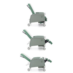 Kiültető szék, zöld