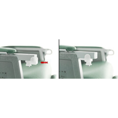 Kiültető szék, zöld