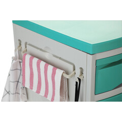 MEDIK műanyag éjjeliszekrény, mentazöld