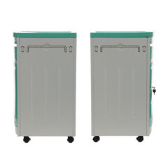 MEDIK műanyag éjjeliszekrény, mentazöld