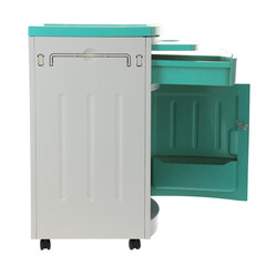 MEDIK műanyag éjjeliszekrény, mentazöld