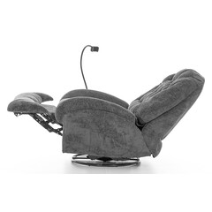 Stílusos relaxációs állítható fotel TRENDY, antracit