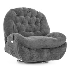 Stílusos relaxációs állítható fotel TRENDY, antracit