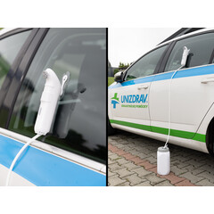 Hordozható zuhany és bidé 2 az 1-ben, újratölthető akkumulátorral