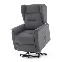 COMFORT+ dönthető masszázsfotel, antracit szövet