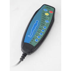 COMFORT+ dönthető masszázsfotel, antracit szövet