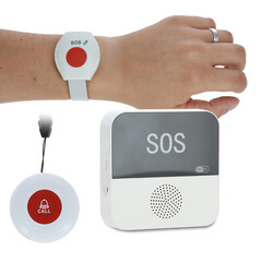 Segélyhívó szett riasztóval és mobilalkalmazással