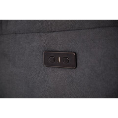 COMFORT relaxációs, dönthető füles fotel masszázs- és fűtésfunkcióval, antracit szövet