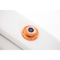 Elektromos masszázsfotel Prestige 3D MASSAGER ionizátorral, fehér (Használt darab)