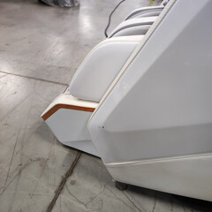 Elektromos masszázsfotel Prestige 3D MASSAGER ionizátorral, fehér (Használt darab)