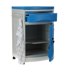 Éjjeliszekrény MEDIK műanyag, kék (Kiállított darab)