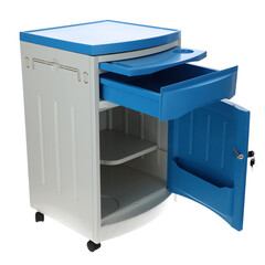 Éjjeliszekrény MEDIK műanyag, kék (Kiállított darab)