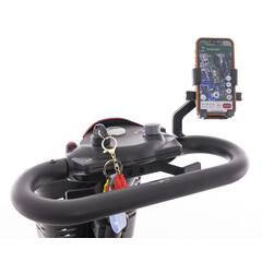 Műanyag mobiltelefon-tartó robogóra