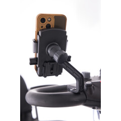 Műanyag mobiltelefon-tartó robogóra