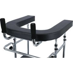 Kerekes járókeret támasztófelülettel és üléssel UNIZDRAV