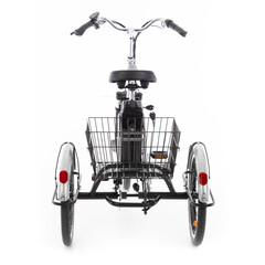 Háromkerekű elektromos kerékpár Tornado ZTECH, ezüst