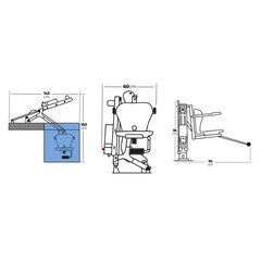 Fix medencelift Nart 100
