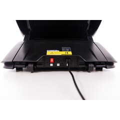 LUX 4D MASSAGER elektromos masszázsfotel, fekete-arany (Újszerű darab)