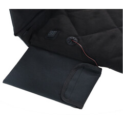 Hordozható melegítőpárna háttámlával