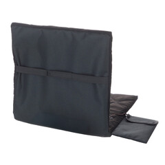 Hordozható melegítőpárna háttámlával