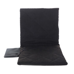 Hordozható melegítőpárna háttámlával