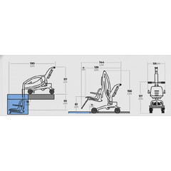 Mobil medencelift Nart Shark