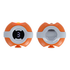 Elektromos körömvágó, narancssárga