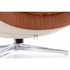 Elektromos masszázsfotel Zafír Relax, téglavörös színű (Használt darab)