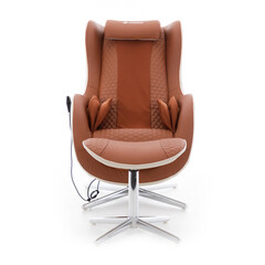 Elektromos masszázsfotel Zafír Relax, téglavörös színű (Használt darab)