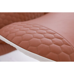 Elektromos masszázsfotel Zafír Relax, téglavörös színű (Használt darab)